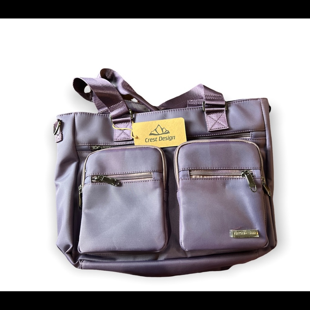 Water Repellent Nylon Shoulder Bag Handbag Laptop Tote Travel Work School✅